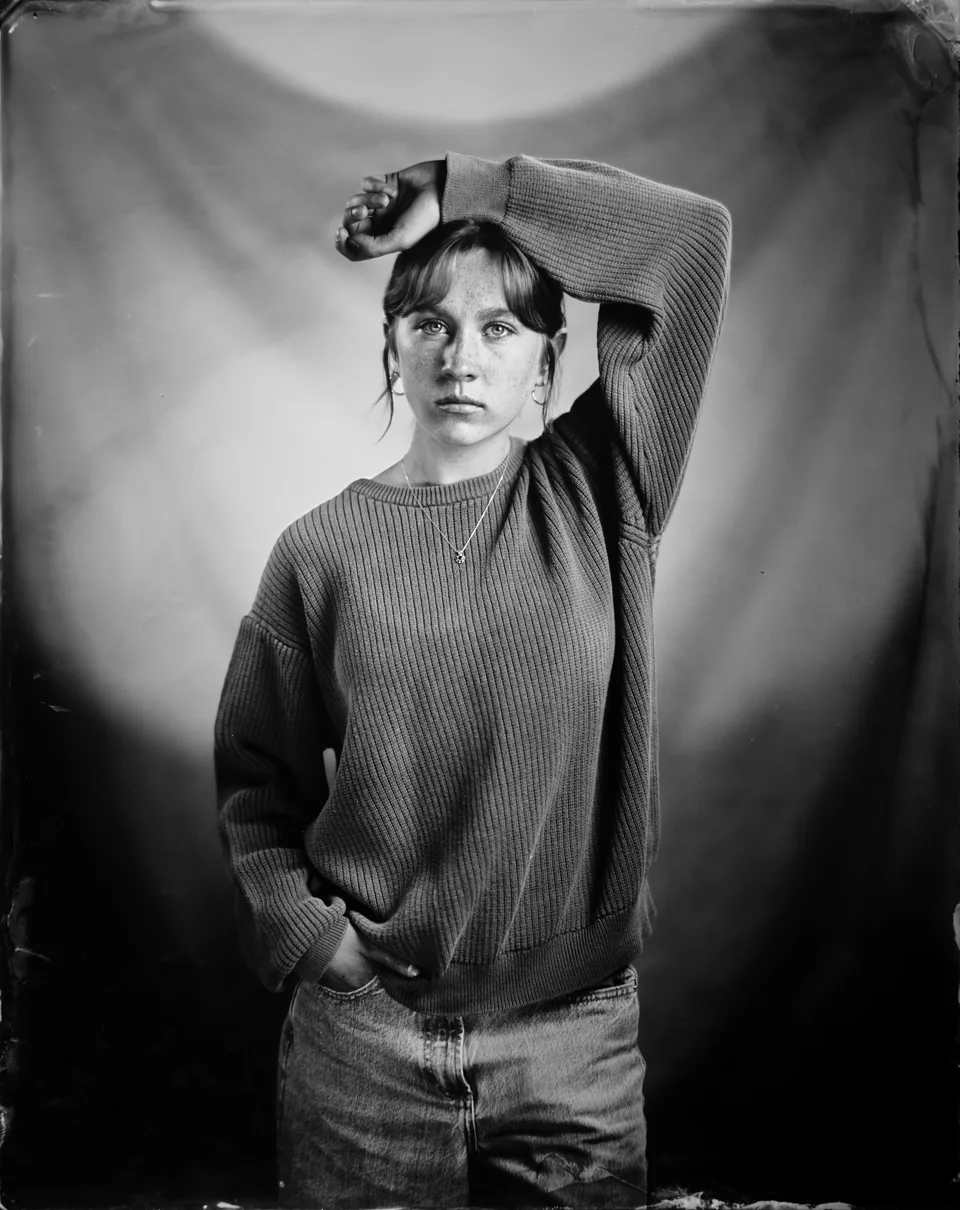 Tintype portrait by Phill Schoen — Pierre's Tintype, Victor, Idaho