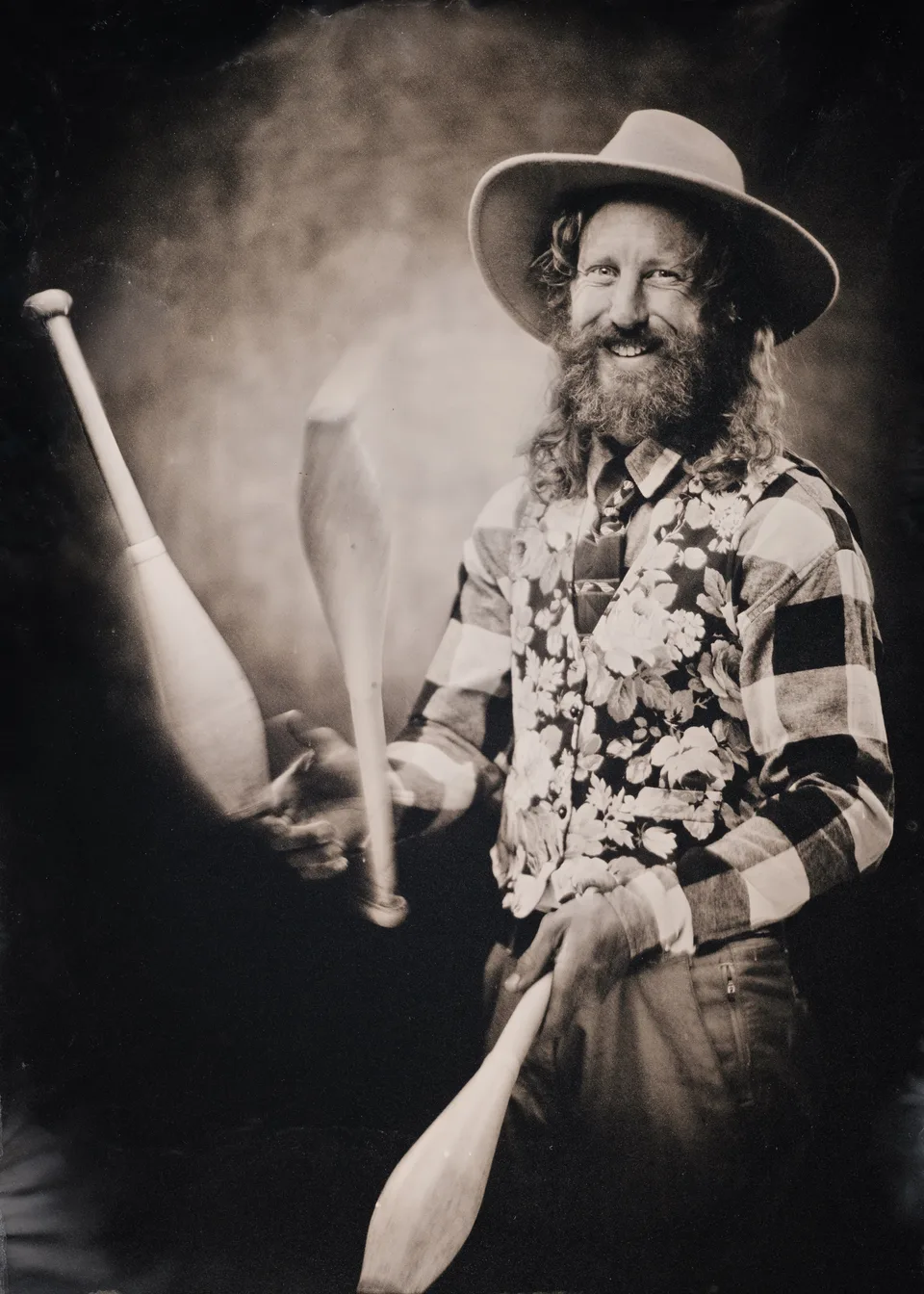 Tintype portrait by Phill Schoen — Pierre's Tintype, Victor, Idaho